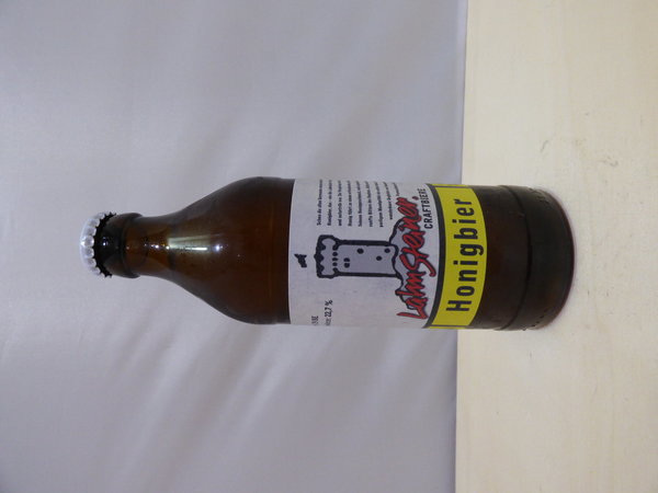 Honigbier ein Craftbier der Lahnsteiner Brauerei    0,33 l.